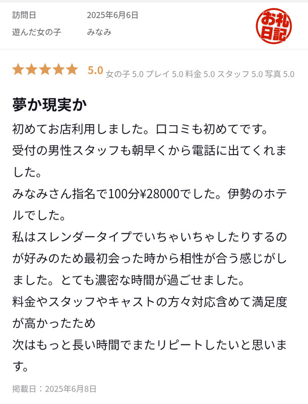 みなみ 写メ日記 6/8(日) 13:46