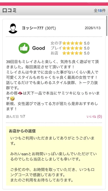 写メ日記 みれい 1/15(木) 12:11