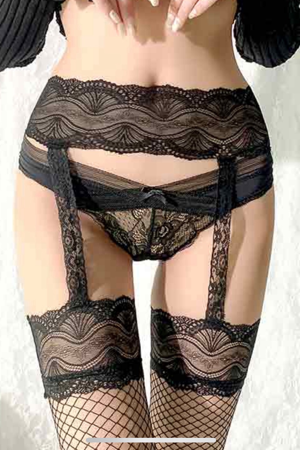 Smile（スマイル） - コスプレ[ガーターベルト＆網タイツ]