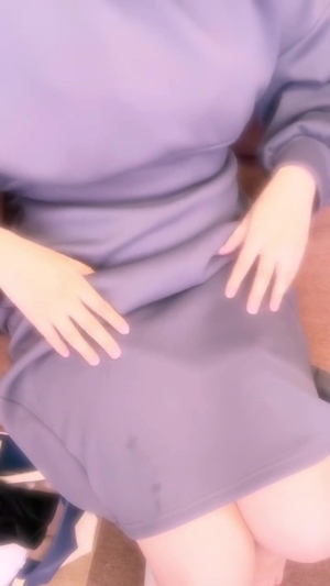 出勤パンチラ(6383) さえ (紳士な僕はふんわり彼女の調教師)